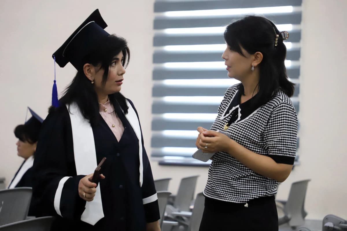 Osiyo texnologiyalar universitetida "Ta'lim va tarbiya nazariyasi va metodikasi (maktabgacha ta'lim)"
mutaxassisligi magistrantlarining magistrlik dissertatsiyalari himoyasi qizg'in ruhda o'tmoqda.
